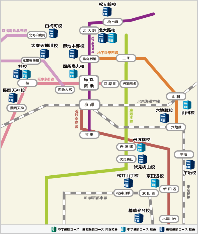 京都 所在地Map